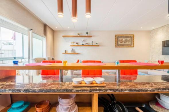 Appart 100 M2 Haut Standing En Bord De Mer Casablanca Exteriér fotografie
