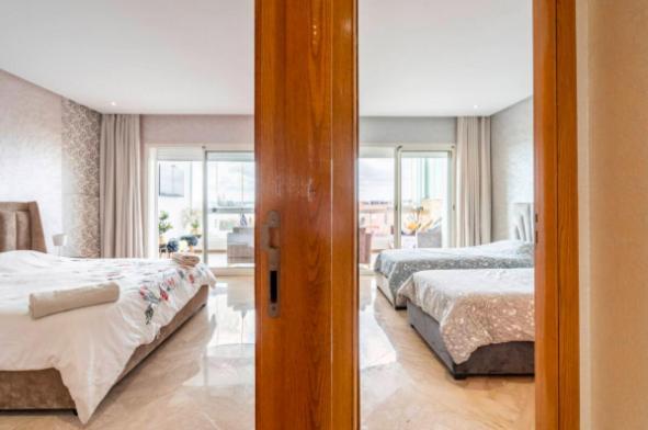 Appart 100 M2 Haut Standing En Bord De Mer Casablanca Exteriér fotografie