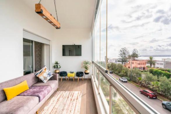 Appart 100 M2 Haut Standing En Bord De Mer Casablanca Exteriér fotografie